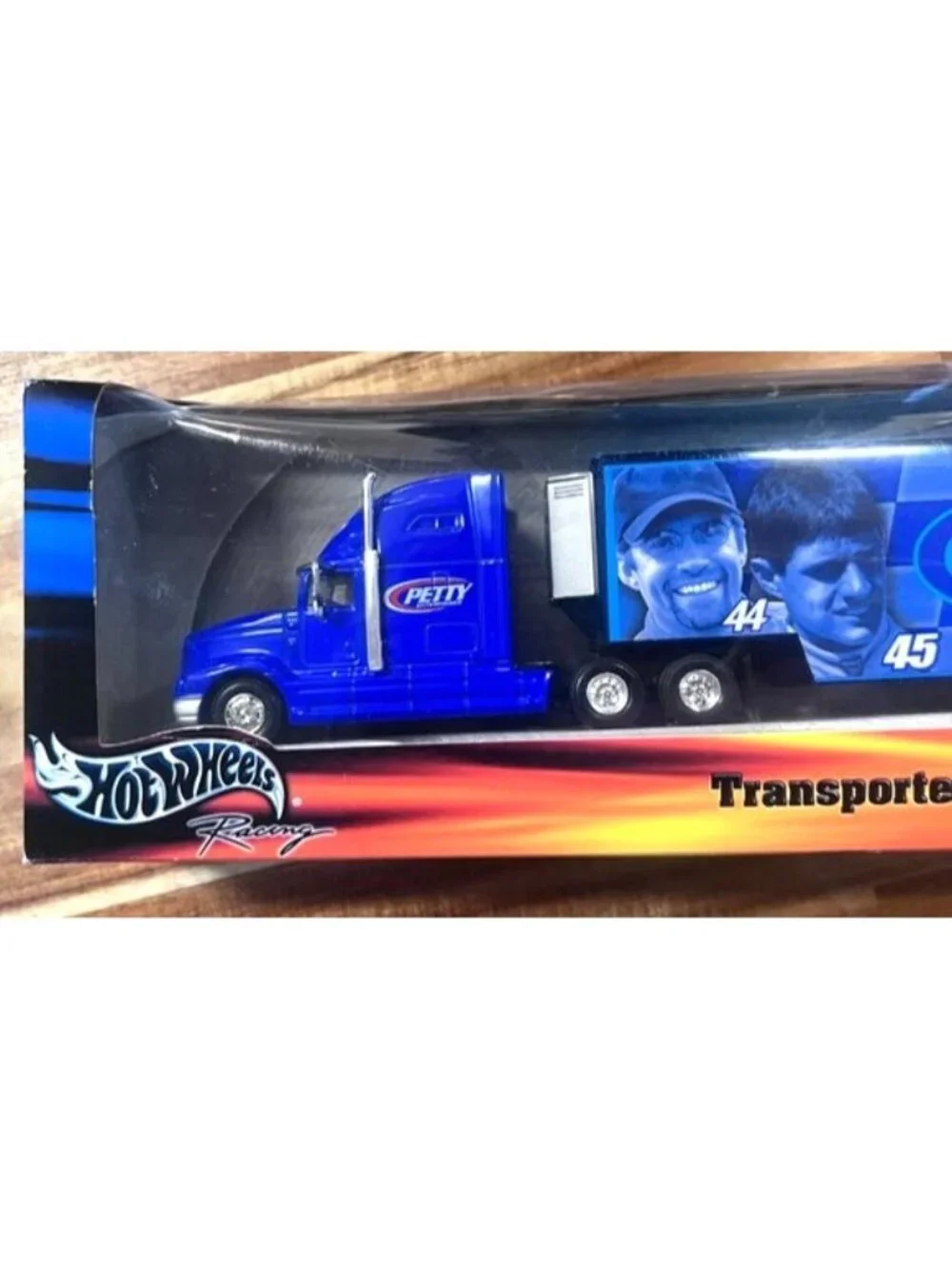 Collectible Hot Wheels Vintage Racing Transporter 2002 Petty family